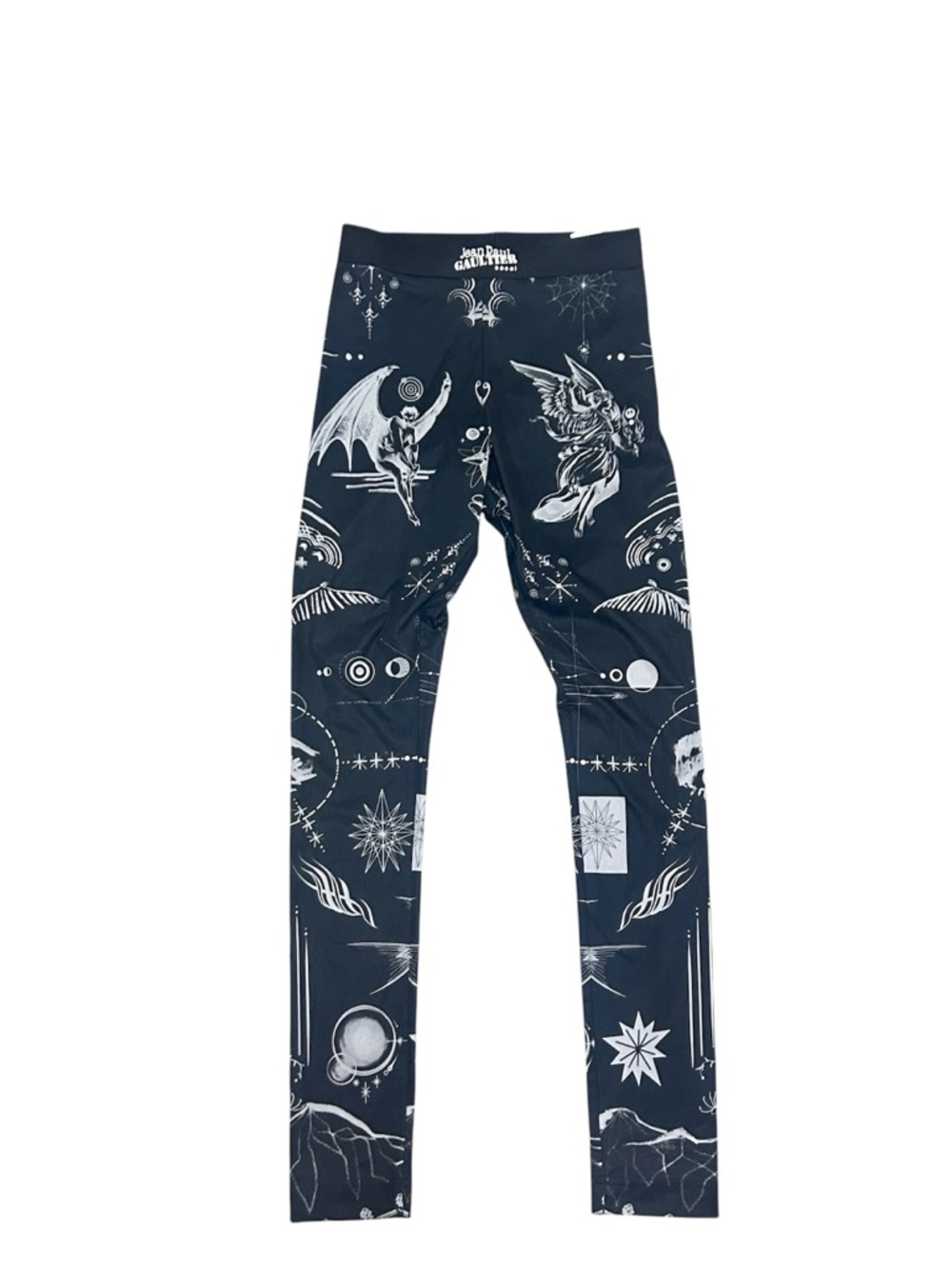 Sacai x Jean Paul Gaultier Dr Woo Tattoo Print Leggings Rare Designer Collab